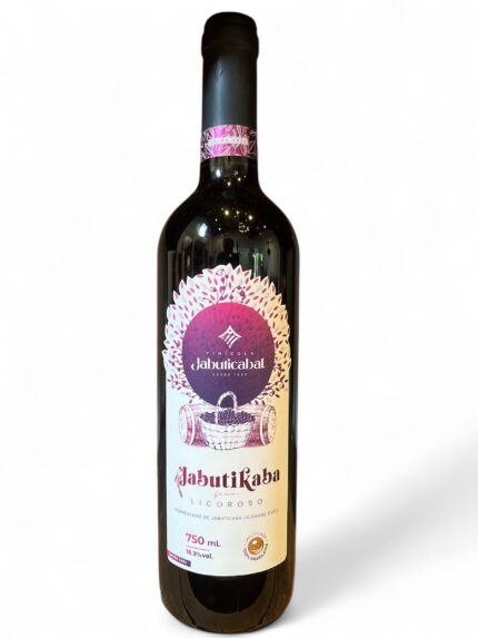 Vinho de Jabuticaba Licoroso 750ml SAFRA 2023 “JabutiKaba Licor”